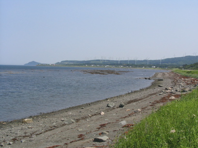 Cap Chat wind turbine farm