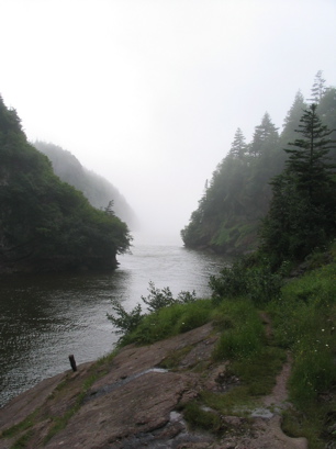 Mouth of the Point Wolfe River