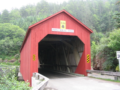 New Brunswick has a nice tradition of covered bridges