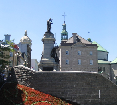 Old Quebec City skyline