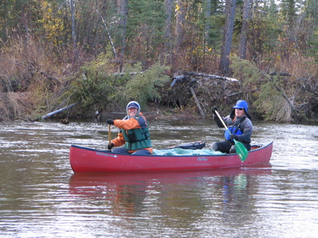 On the river again - paddles in! On the river again - paddles in!