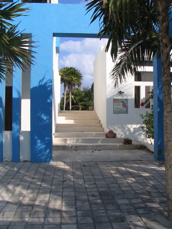 View into Akumal villa View into Akumal villa