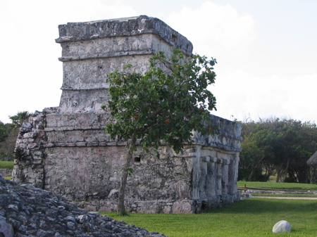 Tulum ruins view Tulum ruins view