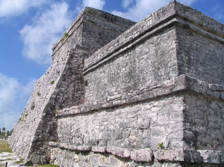 Castille at Tulum ruins Castille at Tulum ruins
